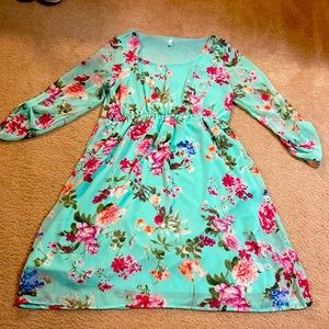 Pinkblush maternity dress, size large